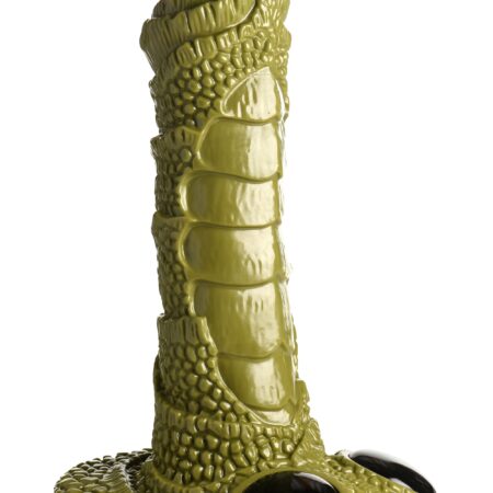 XR Brands - Reusachtig Geschubd Moerasmonster Dildo - Groen