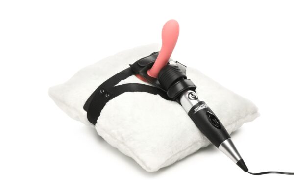 XR Brands - Thunder Strap Wand Dij Harnas - Zwart - Afbeelding 7