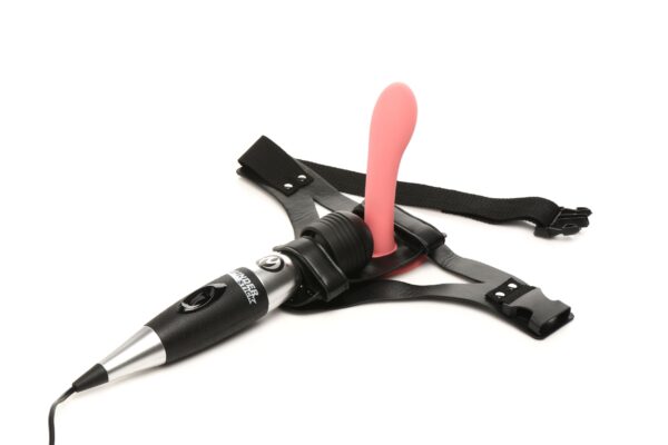XR Brands - Thunder Strap Wand Dij Harnas - Zwart - Afbeelding 8