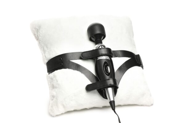 XR Brands - Thunder Strap Wand Dij Harnas - Zwart - Afbeelding 2