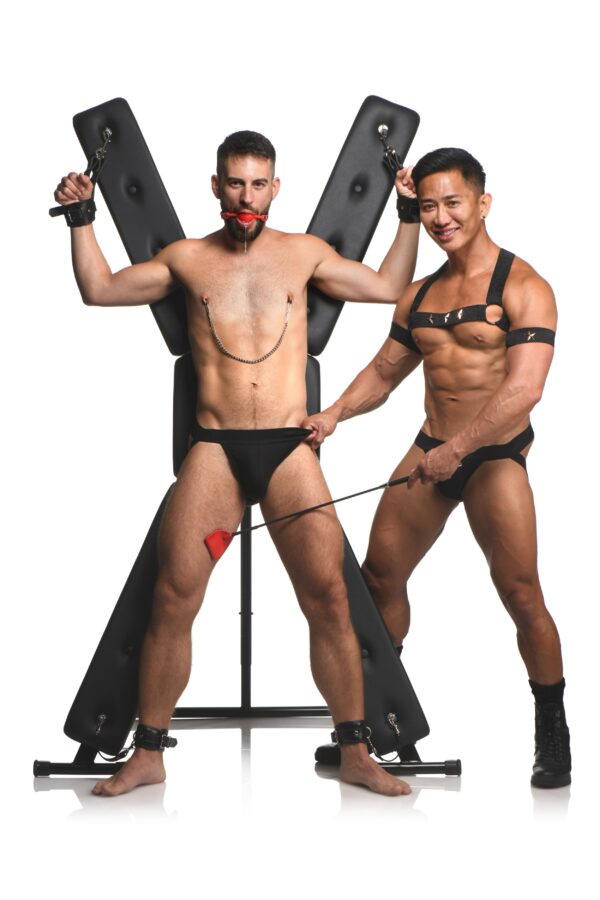 XR Brands - St. Andrews Cross - Zwart - Afbeelding 9