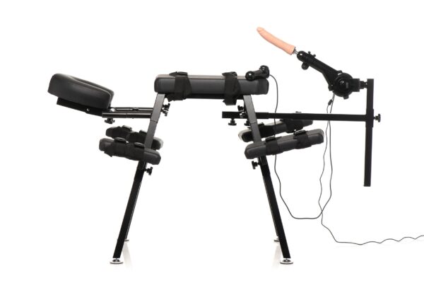 XR Brands - Obedience Bench Met Seksmachine - Zwart - Afbeelding 3