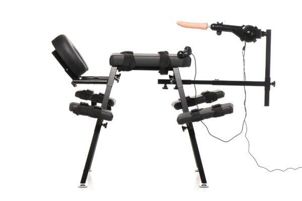 XR Brands - Obedience Bench Met Seksmachine - Zwart - Afbeelding 4