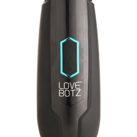 XR Brands - Stotende en Vibrerende Masturbator - Zwart