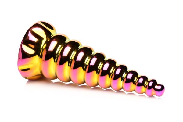 XR Brands - Twilight Regenboog Glazen Dildo - Afbeelding 2