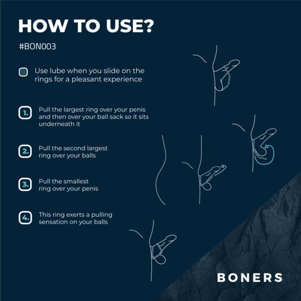 Boners Triple Ring - Afbeelding 3