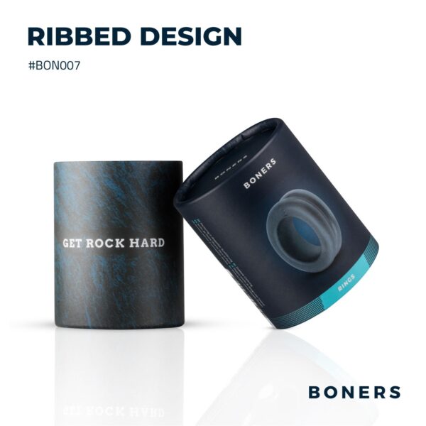Boners Cockring Met Dubbel Design - Afbeelding 7