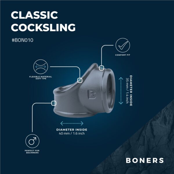 Boners Cocksling - Grijs - Afbeelding 2