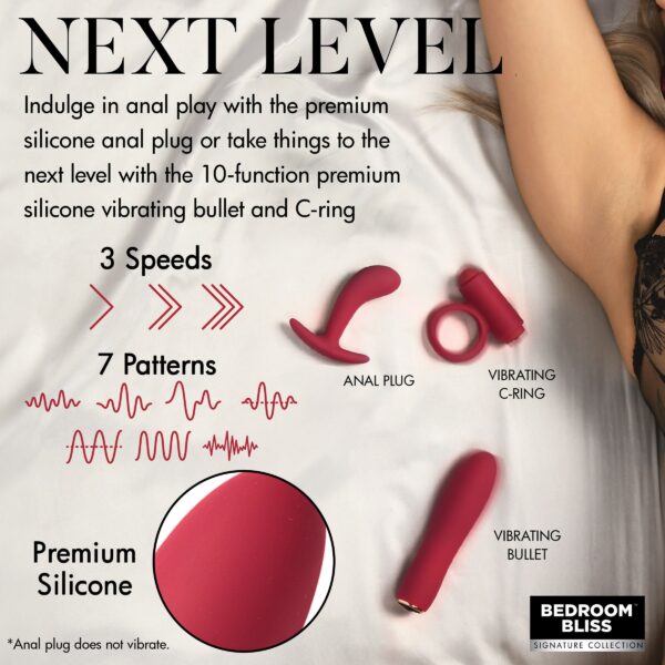XR Brands - Lover's Bondage Massage Set - Afbeelding 3