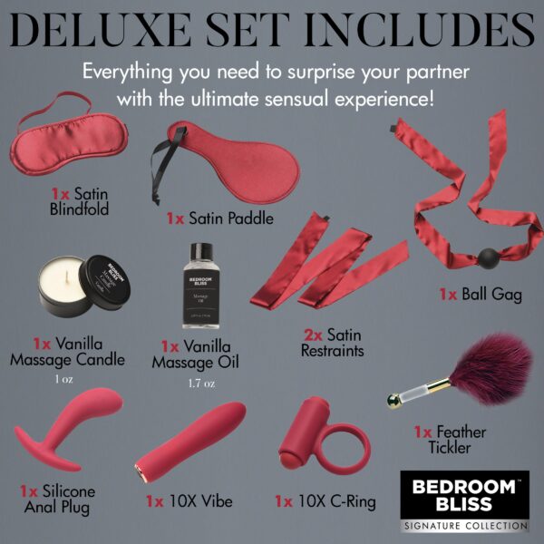 XR Brands - Lover's Bondage Massage Set - Afbeelding 4
