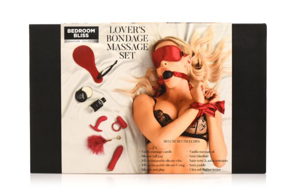 XR Brands - Lover's Bondage Massage Set - Afbeelding 5