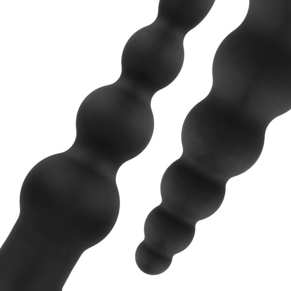 Anaal Plug Set Met Bullet Vibrator - Zwart - Afbeelding 6
