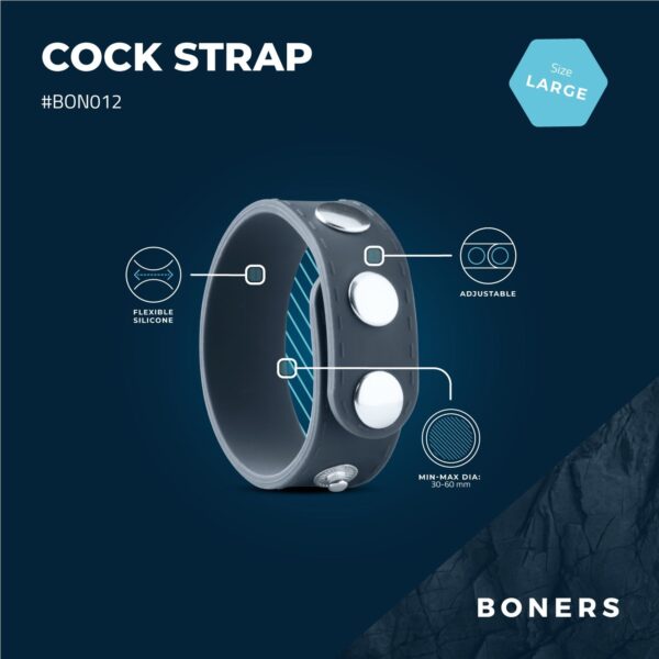 Boners Cock Strap - Maat L - Afbeelding 3