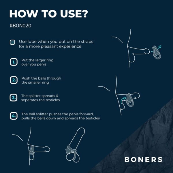 Boners Liquid Silicone Ball Splitter - Afbeelding 2