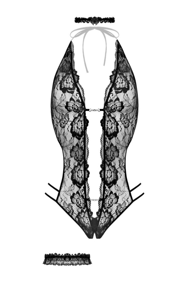 Open kruis Body-Set Renee - zwart - Afbeelding 4