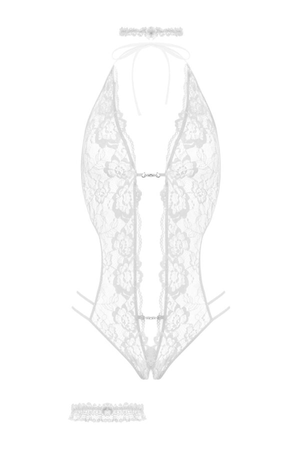 Open kruis Body-Set Renee - Wit - Afbeelding 3
