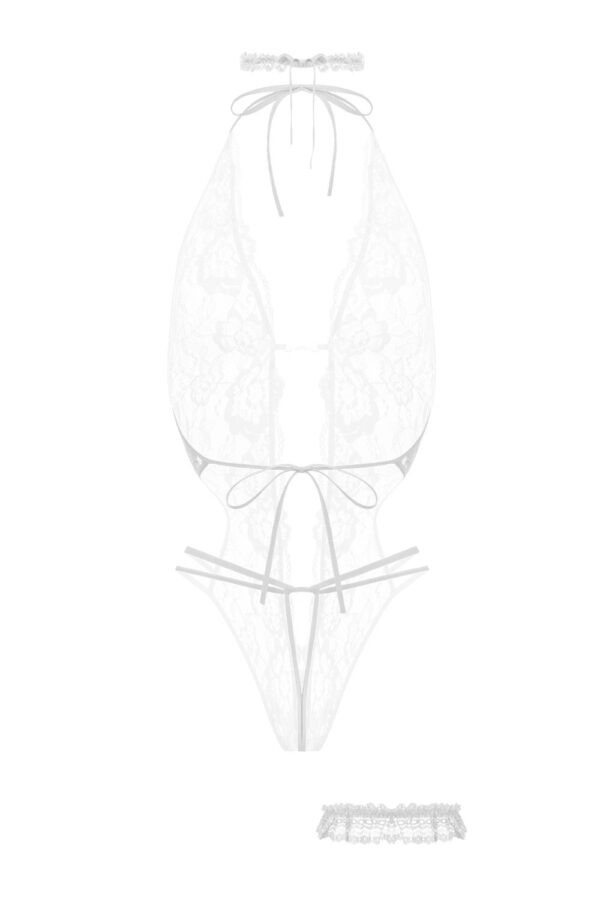 Open kruis Body-Set Renee - Wit - Afbeelding 4