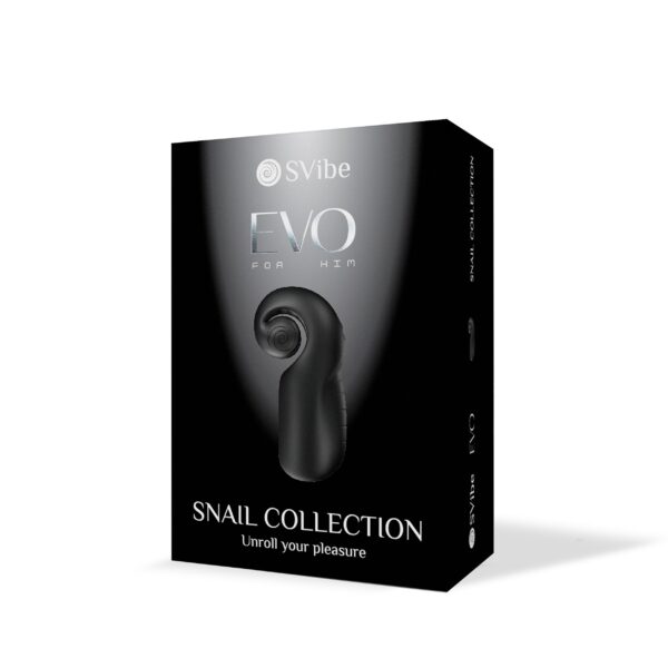 Snail Vibe EVO Masturbator - Zwart - Afbeelding 6