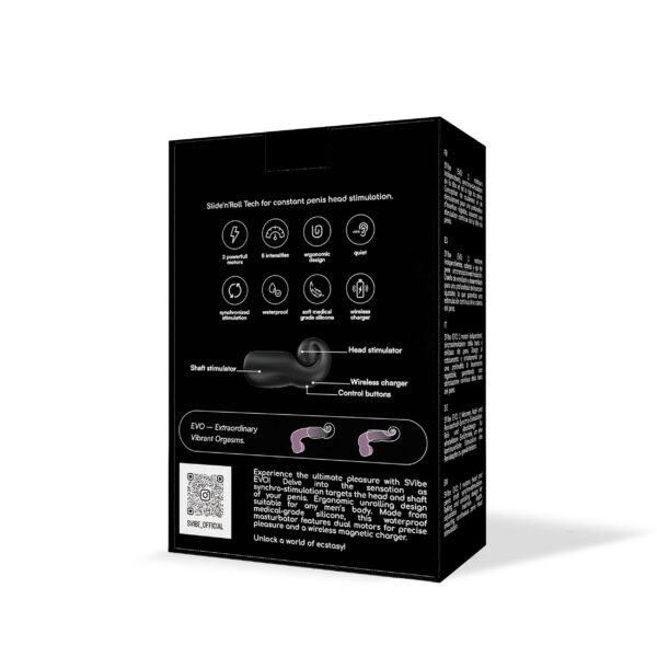 Snail Vibe EVO Masturbator - Zwart - Afbeelding 7