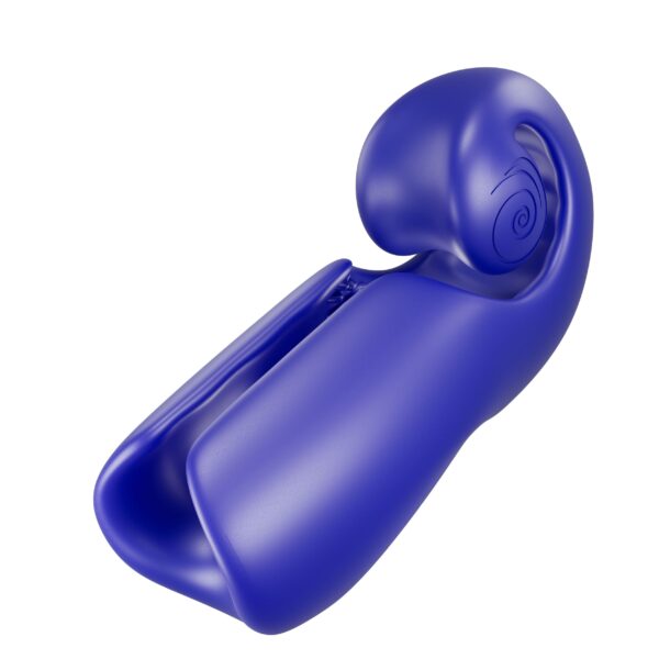 Snail Vibe EVO Masturbator - Marine Blauw - Afbeelding 2