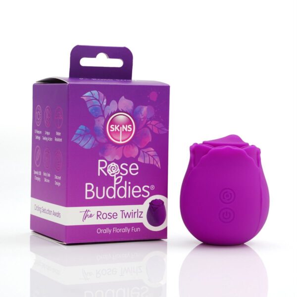 Skins Rose Buddies - The Rose Twirlz Vibrator - Afbeelding 10