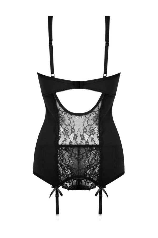 2-delige Jarreteltop-Set Marzia- zwart - Afbeelding 4