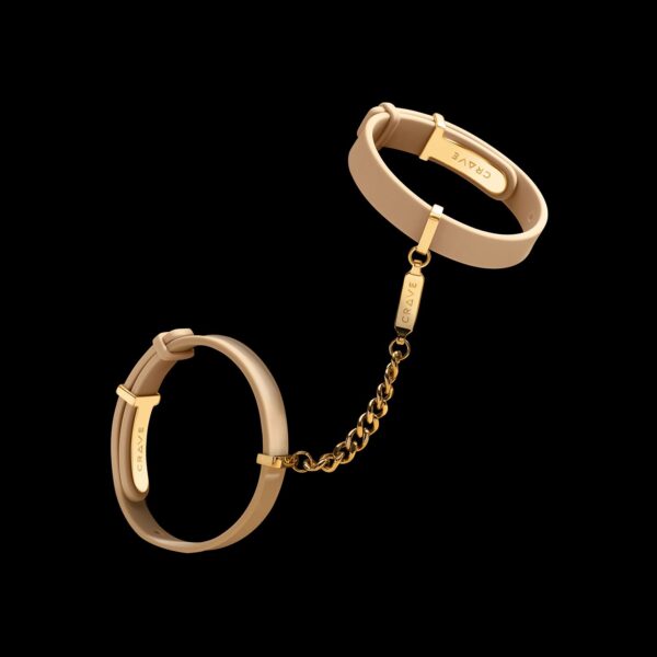 Crave - ID Handboeien - Beige - Afbeelding 4