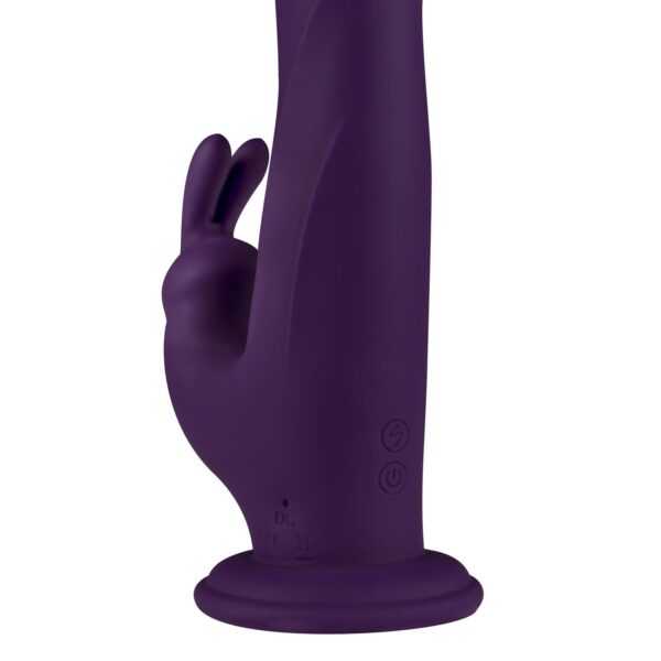FeelzToys - Whirl-Pulse Roterende Rabbit Vibrator & Afstandsbediening Paars - Afbeelding 7
