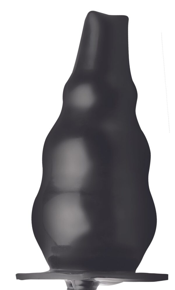 Opblaasbare Enema Buttplug - Zwart - Afbeelding 5