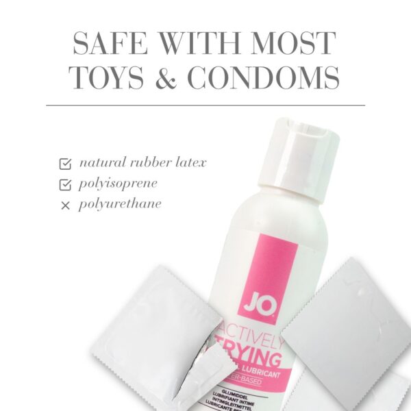 System JO - Actively Trying (TTC) Glijmiddel 120 ml - Afbeelding 4