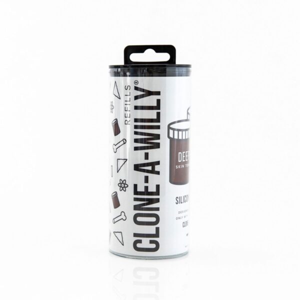 Clone-A-Willy - Refill Donkere Huidskleur Siliconen - Afbeelding 2