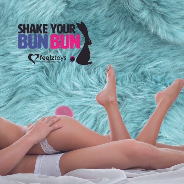 FeelzToys - Bunny Tails Butt Plug Roze - Afbeelding 6
