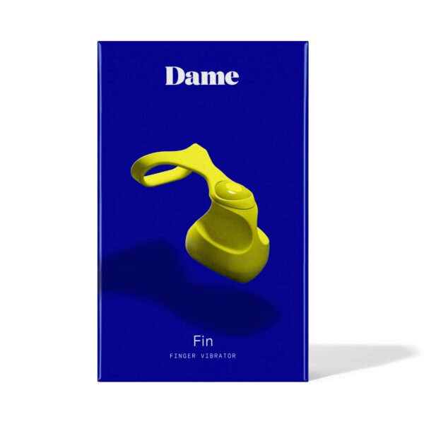 Dame - Fin Finger Vibrator Citrus - Afbeelding 2