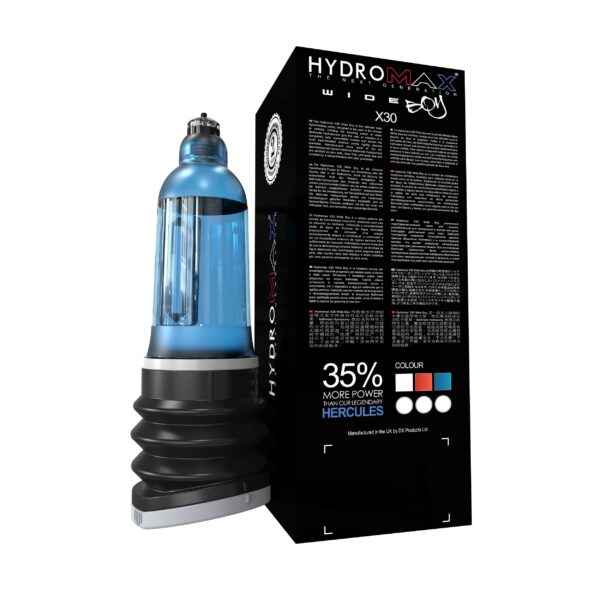 Bathmate - HydroMax7 Penispomp Wide Boy Blauw - Afbeelding 5