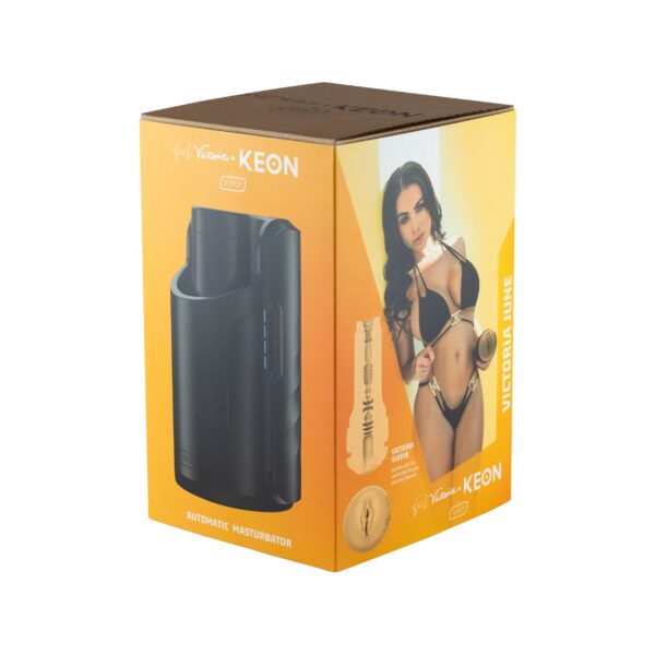 Kiiroo - Keon Combo Set met Feel Victoria June Masturbator - Zwart - Afbeelding 7