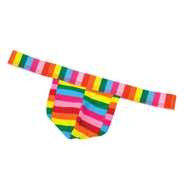 Regenboog Mannen String