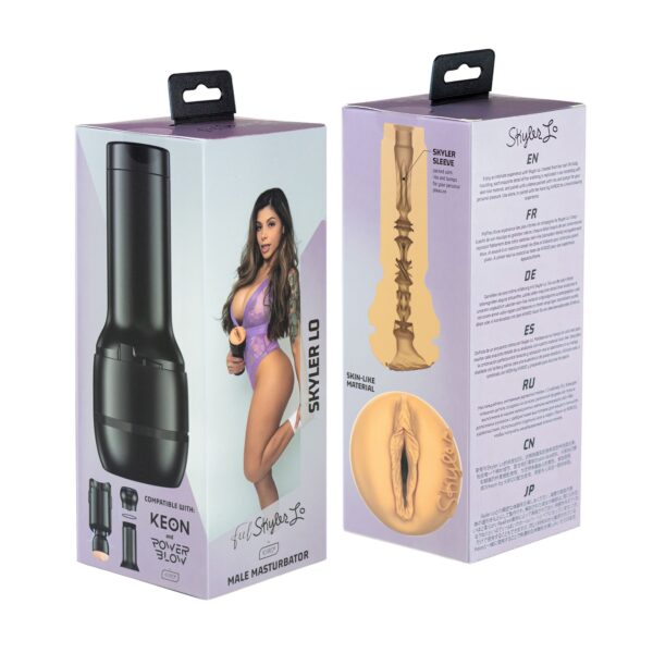 Kiiroo - Feel Skyler Lo Masturbator - Zwart - Afbeelding 8