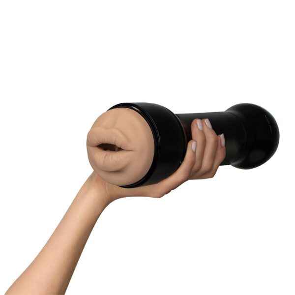 Kiiroo - PowerBlow & Feel Victoria June Mondmasturbator Combo - Zwart - Afbeelding 4