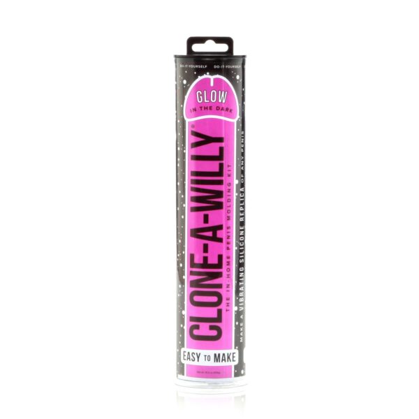 Clone-A-Willy Kit - Glow-in-the-Dark - Fel Roze - Afbeelding 2