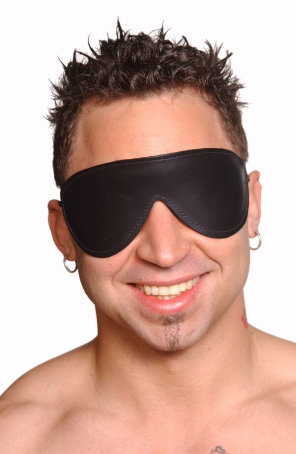 Strict Leather Padded Blindfold - Afbeelding 3