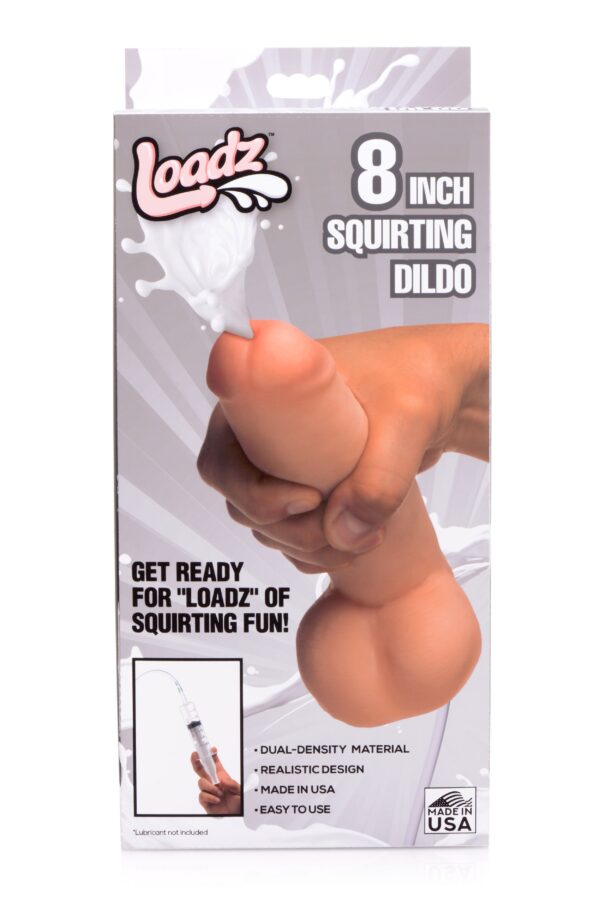 Dual Density Spuitende Dildo - 20 cm - Afbeelding 9