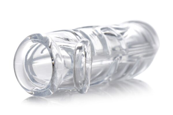 Clear Extender Gebogen Penissleeve - Afbeelding 4