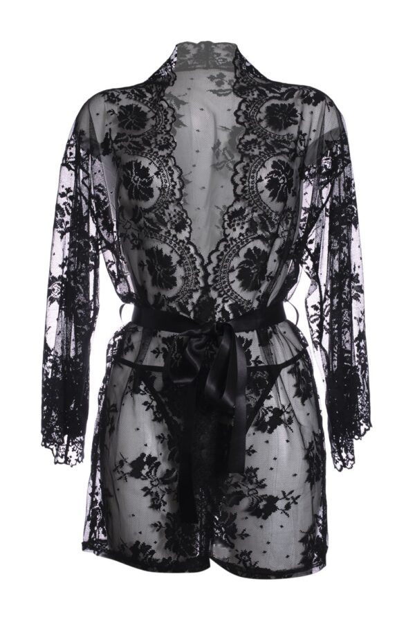 Kanten Kimono Graceful - Afbeelding 5