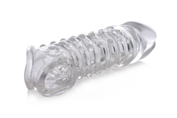 Size Matters - Penis Verlengende Sleeve - Transparant - Afbeelding 4