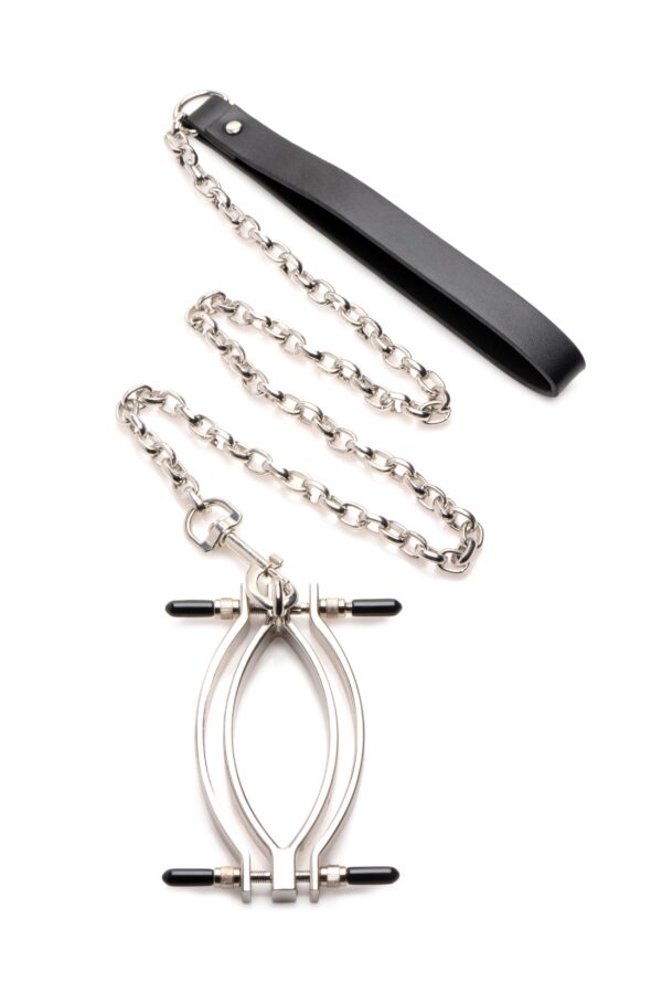 Pussy Tugger Verstelbare Vagina Klem Met Ketting - Afbeelding 6