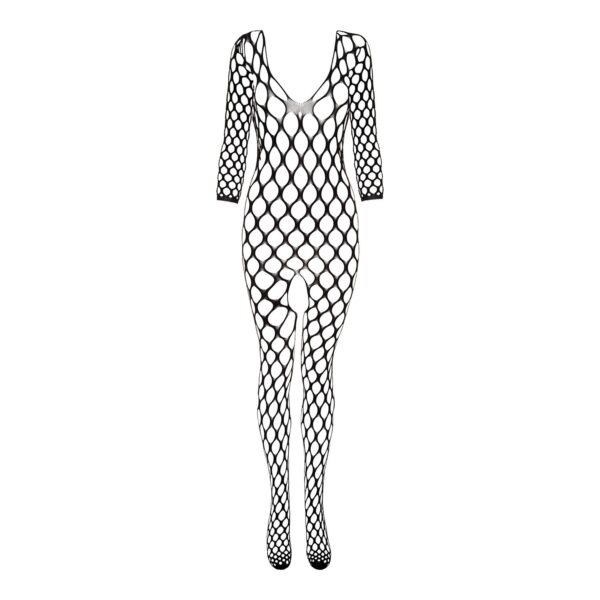 Visnet Catsuit Safiya - Zwart - Afbeelding 5