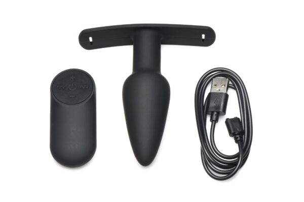 Bum-Tastic Vibrerende Anaal Plug met Harnas & Afstandsbediening - Afbeelding 4