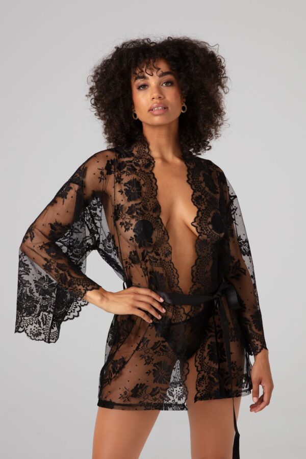 Kanten Kimono Graceful - Afbeelding 7