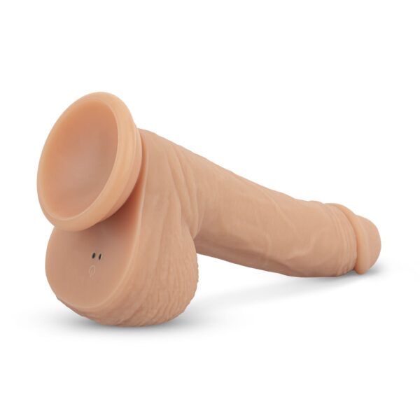Real Fantasy -  Mason Stotende, Verwarmbare en Vibrerende Dildo - Afbeelding 8