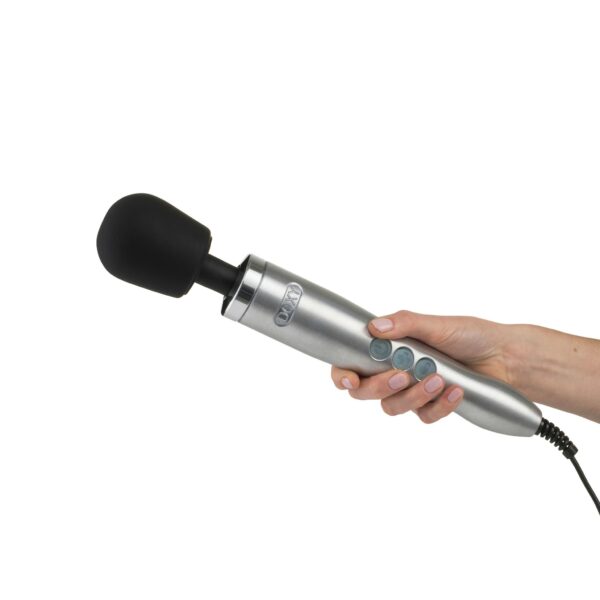 Doxy Die Cast Wand Vibrator - Zilver - Afbeelding 3